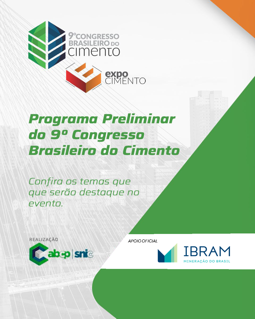9º CBCi – Congresso Brasileiro de Cimento | EXPOCIMENTO 2025